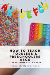 teaching ABCs pin
