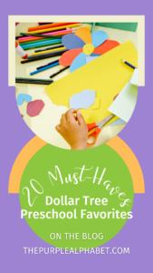 dollar tree preschool pin