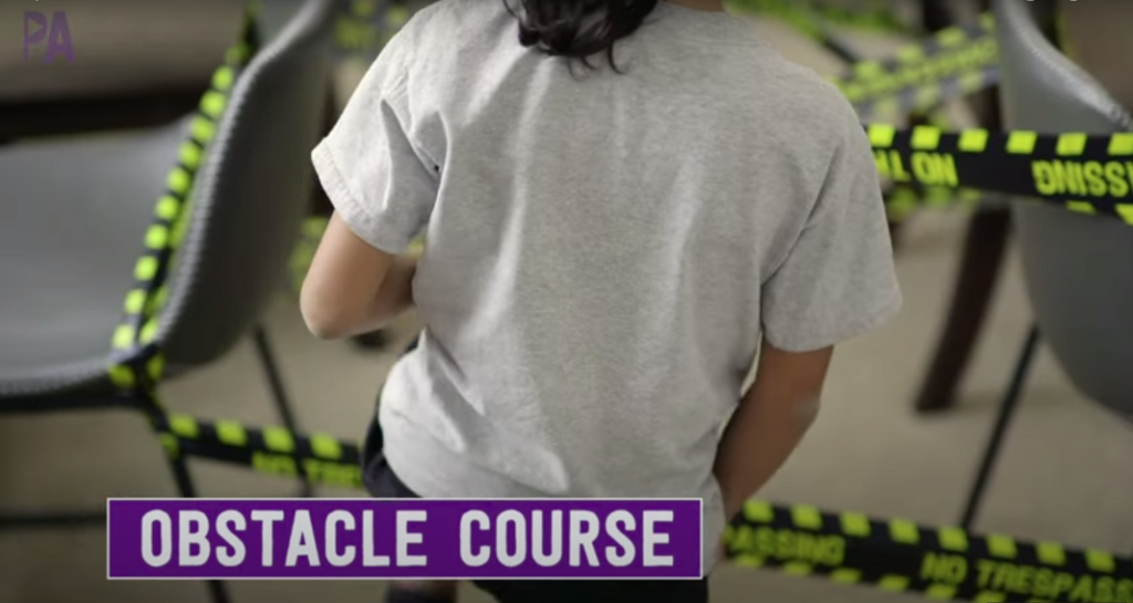 halloween obstacle course