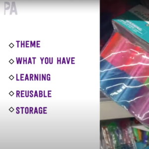 sensory bin manipulatives